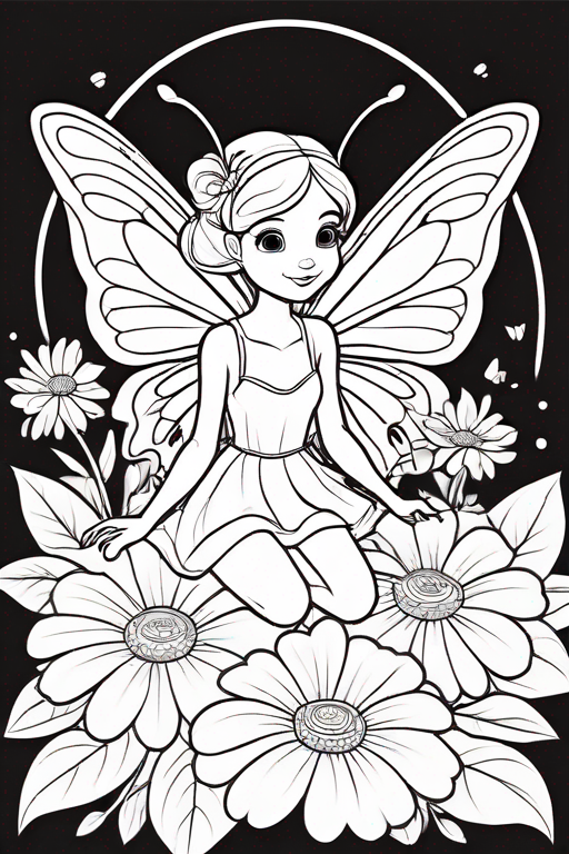 fairy coloring pages printable