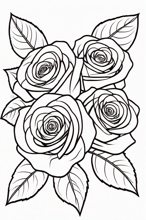 flower coloring pages printable