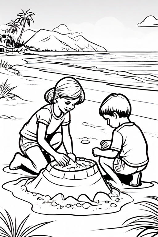 summer coloring pages printable
